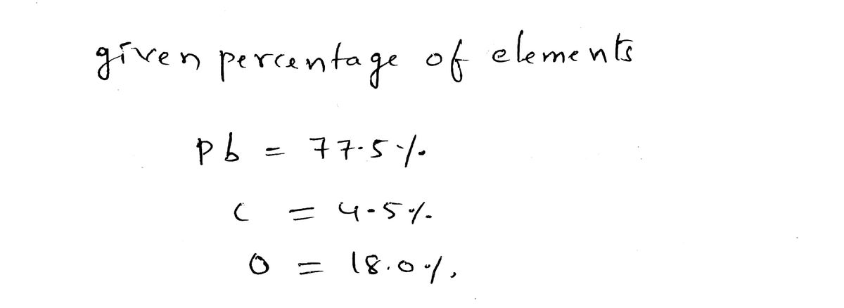 Chemistry homework question answer, step 1, image 1